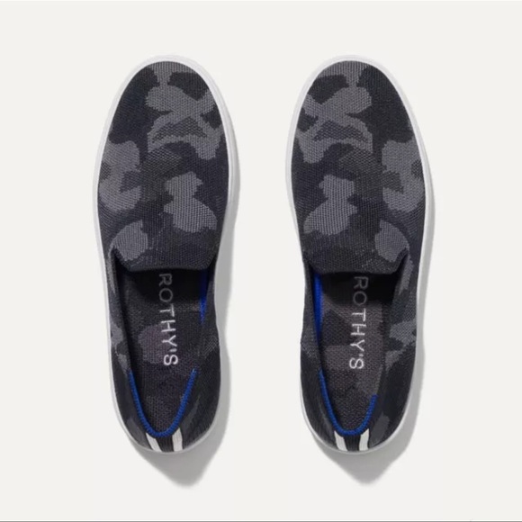 Rothy's Shoes - Rothy’s The Orginal Slip On Sneaker Size 8.5 Navy Camo
